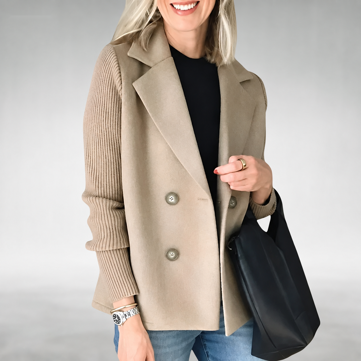 Elise Knitted Blazer