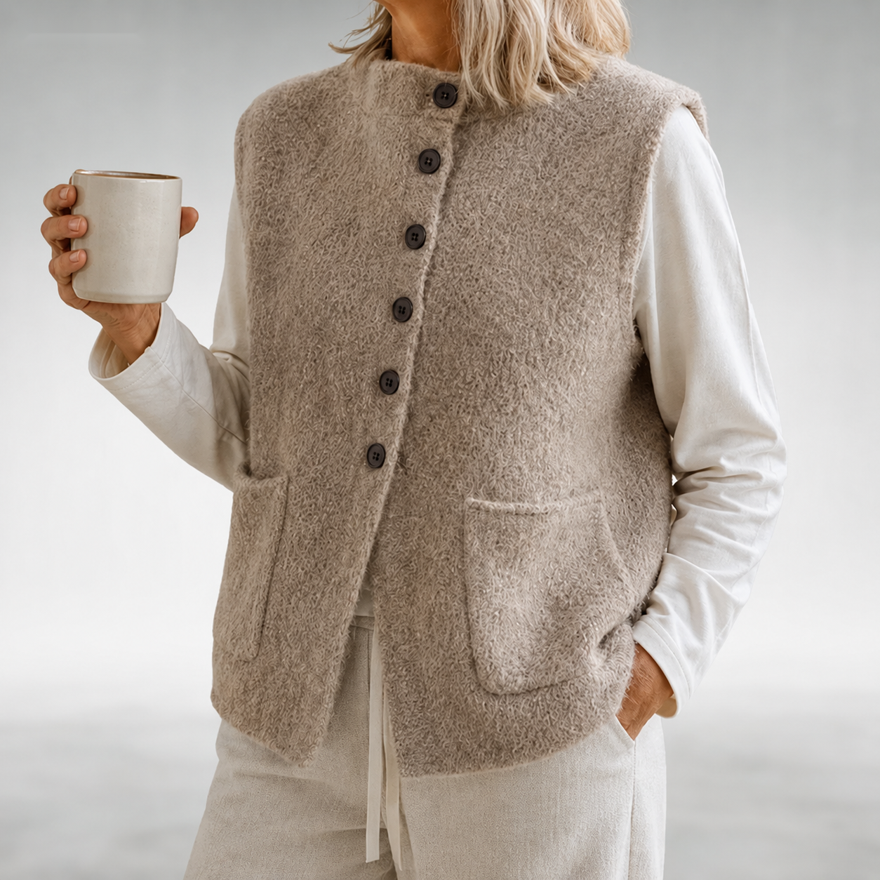 Audrey Comfortable Winter Gilet